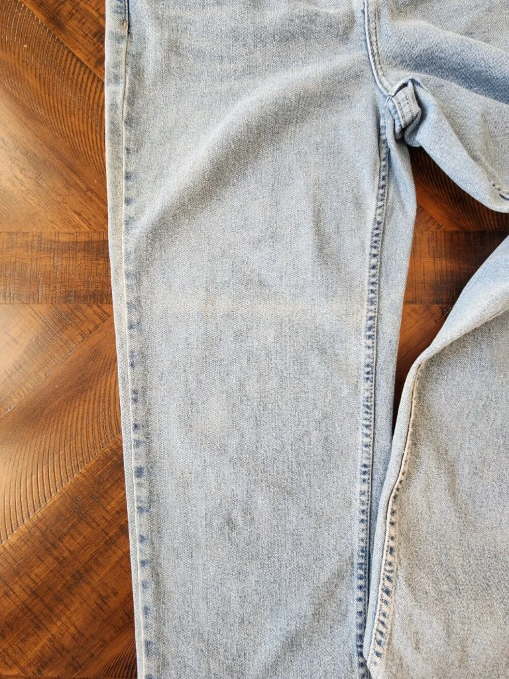 Calvin Klein Mid-rise Straight Leg 5-pocket Jeans | Size 16